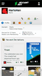 Mobile Screenshot of marioman.deviantart.com