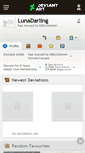 Mobile Screenshot of lunadarling.deviantart.com