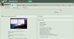 Desktop Screenshot of negative17.deviantart.com
