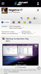 Mobile Screenshot of negative17.deviantart.com