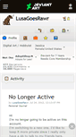 Mobile Screenshot of lusagoesrawr.deviantart.com
