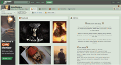 Desktop Screenshot of into-depp.deviantart.com