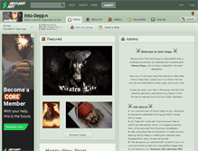 Tablet Screenshot of into-depp.deviantart.com