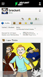 Mobile Screenshot of breckert.deviantart.com