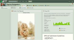 Desktop Screenshot of figurine-photography.deviantart.com