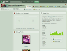 Tablet Screenshot of figurine-photography.deviantart.com