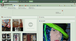 Desktop Screenshot of murdocsluver.deviantart.com