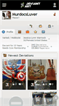 Mobile Screenshot of murdocsluver.deviantart.com