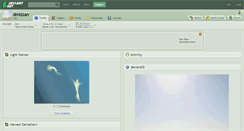 Desktop Screenshot of dmizzan.deviantart.com