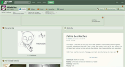 Desktop Screenshot of kittehkins.deviantart.com