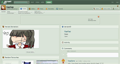 Desktop Screenshot of gapgap.deviantart.com