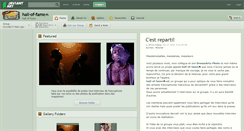 Desktop Screenshot of hall-of-fame.deviantart.com