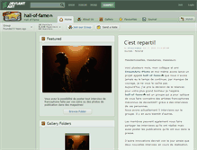 Tablet Screenshot of hall-of-fame.deviantart.com