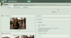 Desktop Screenshot of hurcan.deviantart.com