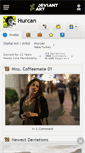 Mobile Screenshot of hurcan.deviantart.com