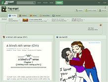 Tablet Screenshot of fog-angel.deviantart.com