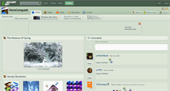 Desktop Screenshot of haveconquest.deviantart.com