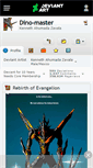 Mobile Screenshot of dino-master.deviantart.com