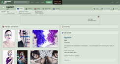 Desktop Screenshot of ega0609.deviantart.com
