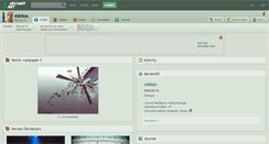 Desktop Screenshot of mkitos.deviantart.com