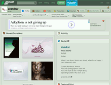 Tablet Screenshot of anasdear.deviantart.com