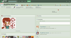 Desktop Screenshot of kawaiikittycuteness.deviantart.com