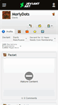 Mobile Screenshot of morlydots.deviantart.com