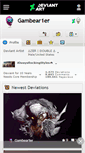 Mobile Screenshot of gambear1er.deviantart.com
