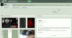 Desktop Screenshot of batix.deviantart.com