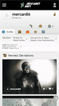 Mobile Screenshot of mercan86.deviantart.com