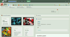 Desktop Screenshot of chicz.deviantart.com