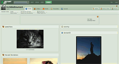 Desktop Screenshot of invisible8moment.deviantart.com