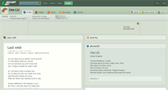 Desktop Screenshot of chic123.deviantart.com