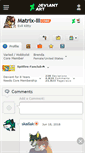 Mobile Screenshot of matrix-iii.deviantart.com