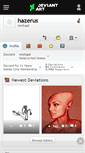 Mobile Screenshot of hazerus.deviantart.com