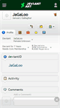 Mobile Screenshot of jagaloo.deviantart.com