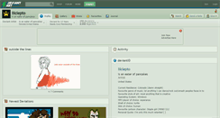 Desktop Screenshot of lilclepto.deviantart.com
