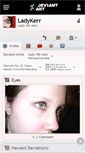 Mobile Screenshot of ladykerr.deviantart.com