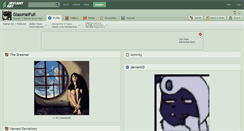 Desktop Screenshot of glasshalfull.deviantart.com