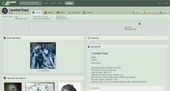 Desktop Screenshot of cannibal-feast.deviantart.com