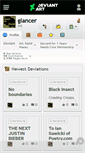 Mobile Screenshot of glancer.deviantart.com