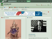 Tablet Screenshot of nicholasweed.deviantart.com