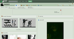 Desktop Screenshot of kanokov.deviantart.com