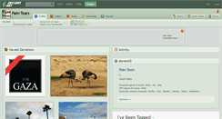 Desktop Screenshot of pain-tears.deviantart.com