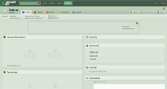 Desktop Screenshot of foda-se.deviantart.com