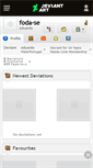 Mobile Screenshot of foda-se.deviantart.com