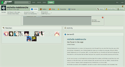 Desktop Screenshot of michelle-malebranche.deviantart.com
