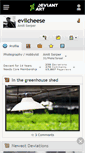 Mobile Screenshot of evilcheese.deviantart.com
