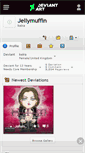 Mobile Screenshot of jellymuffin.deviantart.com