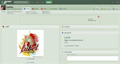 Desktop Screenshot of iconisis.deviantart.com